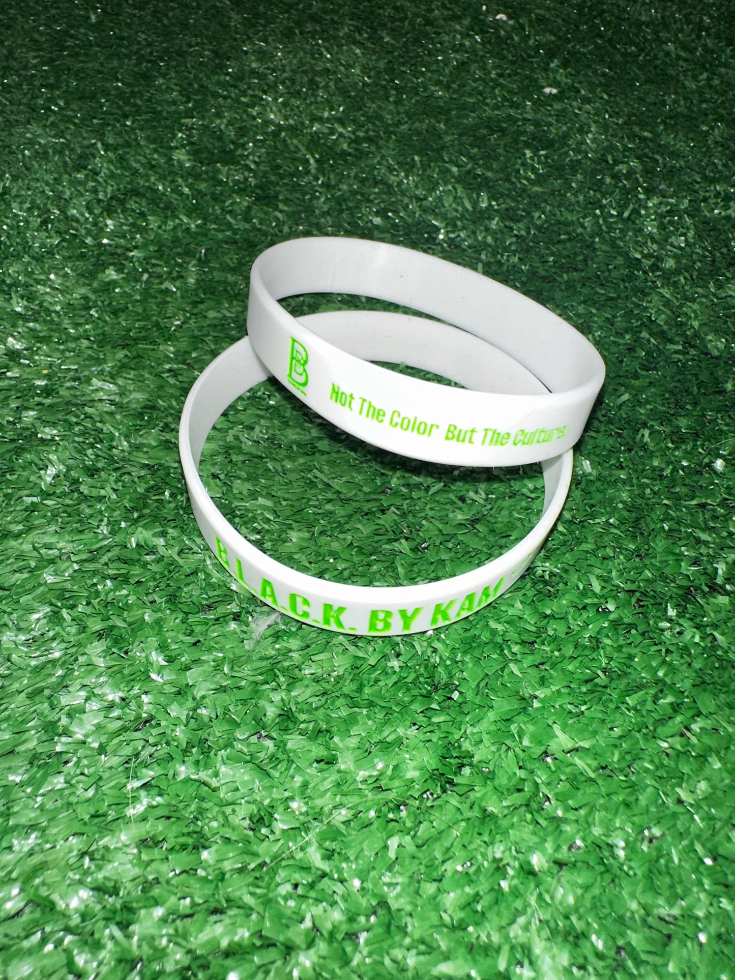 B.L.A.C.K. BY KAM - ‘Not The Color. But The Culture’ Wristbands