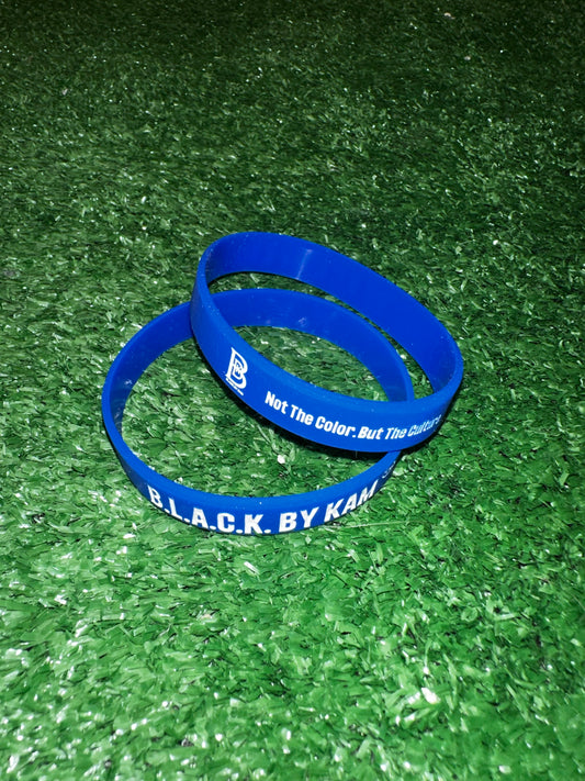 B.L.A.C.K. BY KAM - ‘Not The Color. But The Culture’ Wristbands