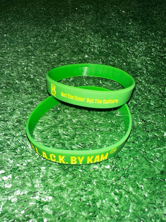 B.L.A.C.K. BY KAM - ‘Not The Color. But The Culture’ Wristbands