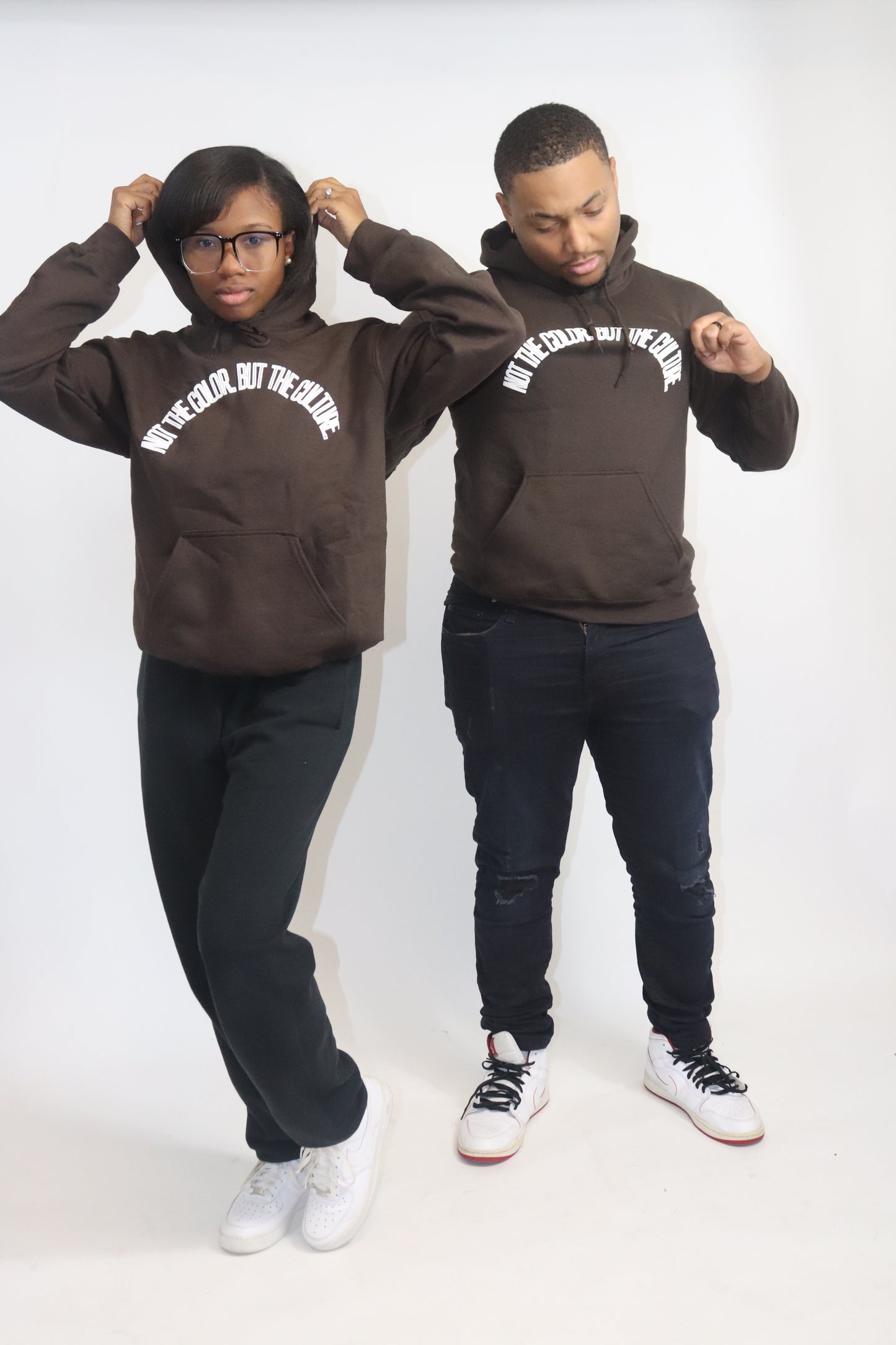Not The Color. But The Culture. - Motto Unisex Hoodie