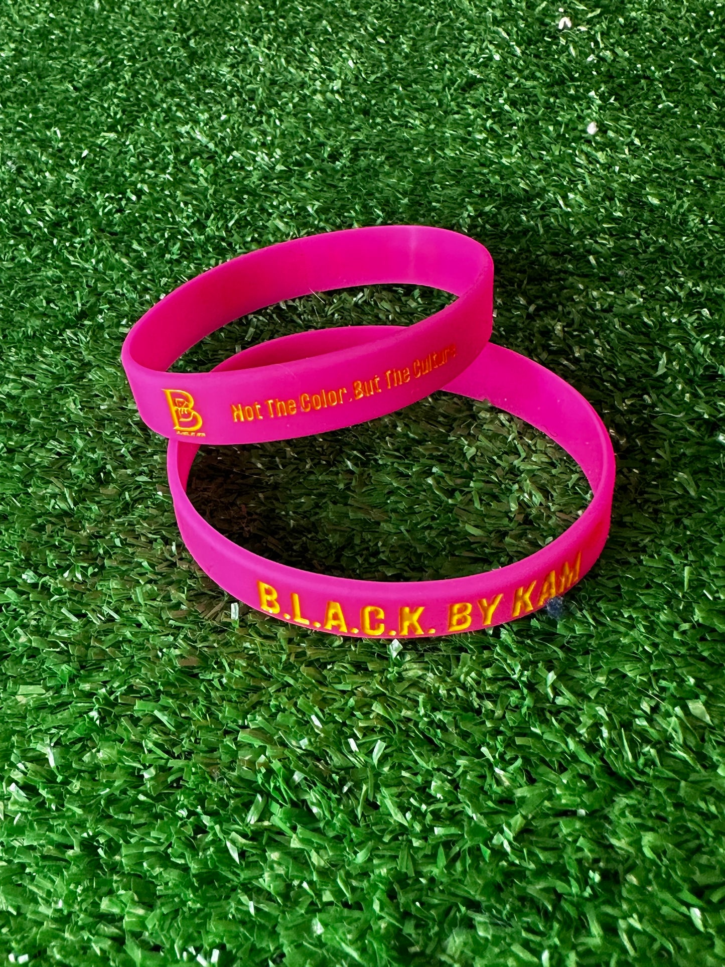 B.L.A.C.K. BY KAM - ‘Not The Color. But The Culture’ Wristbands