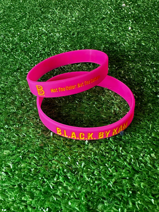 B.L.A.C.K. BY KAM - ‘Not The Color. But The Culture’ Wristbands