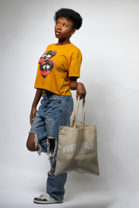 Red Lips Graphic - Crop Top