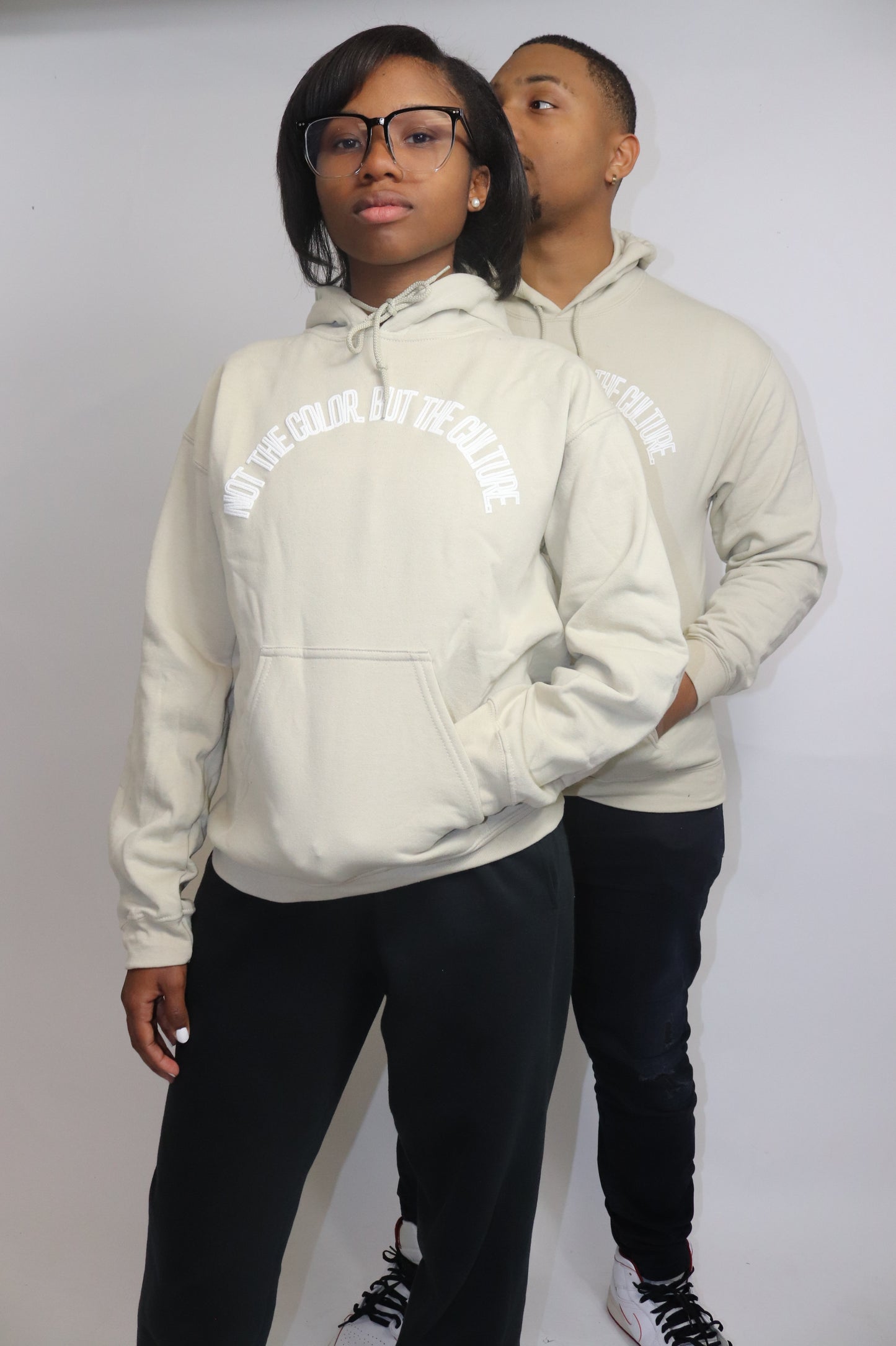 Not The Color. But The Culture. - Motto Unisex Hoodie