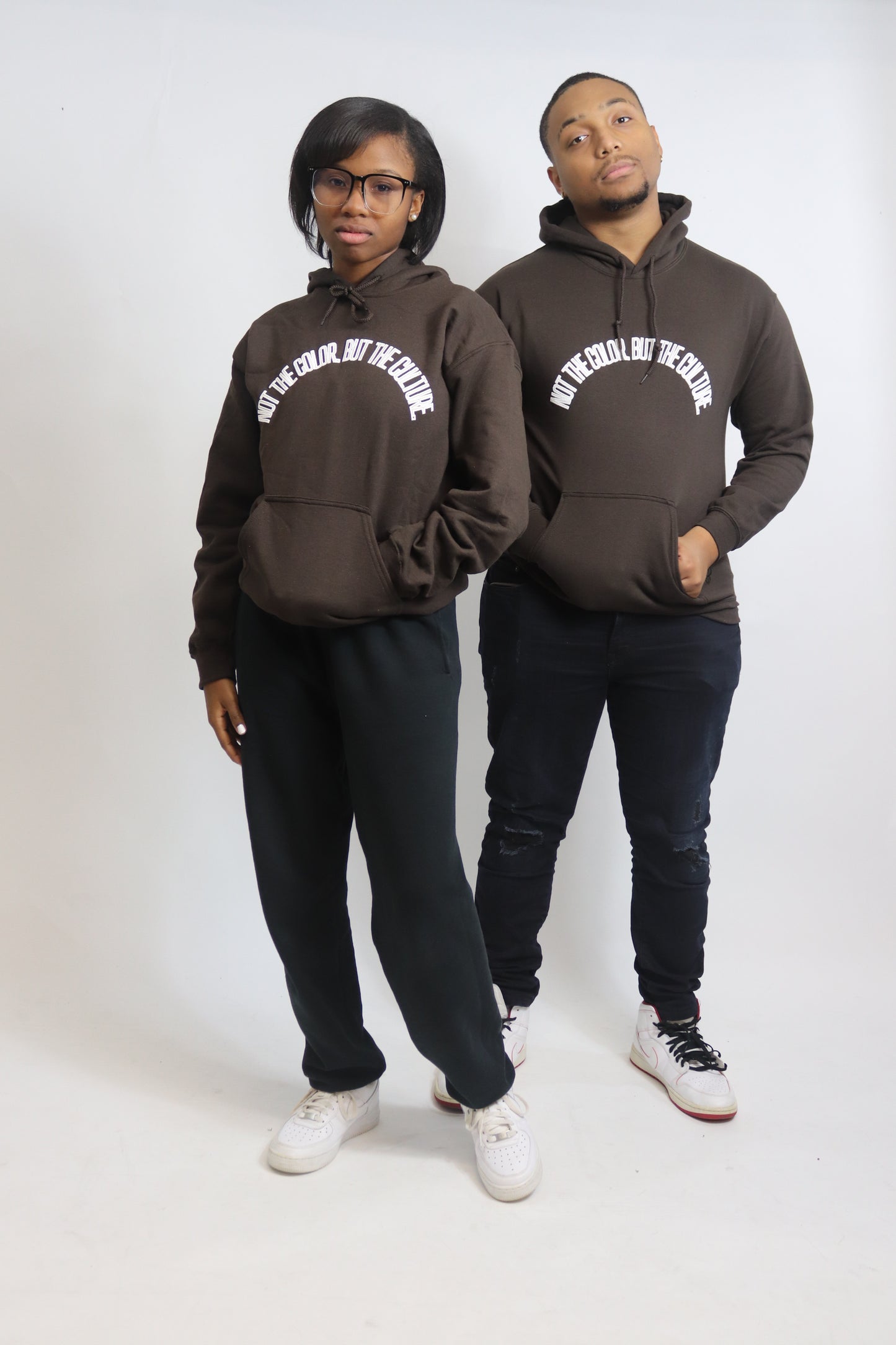 Not The Color. But The Culture. - Motto Unisex Hoodie