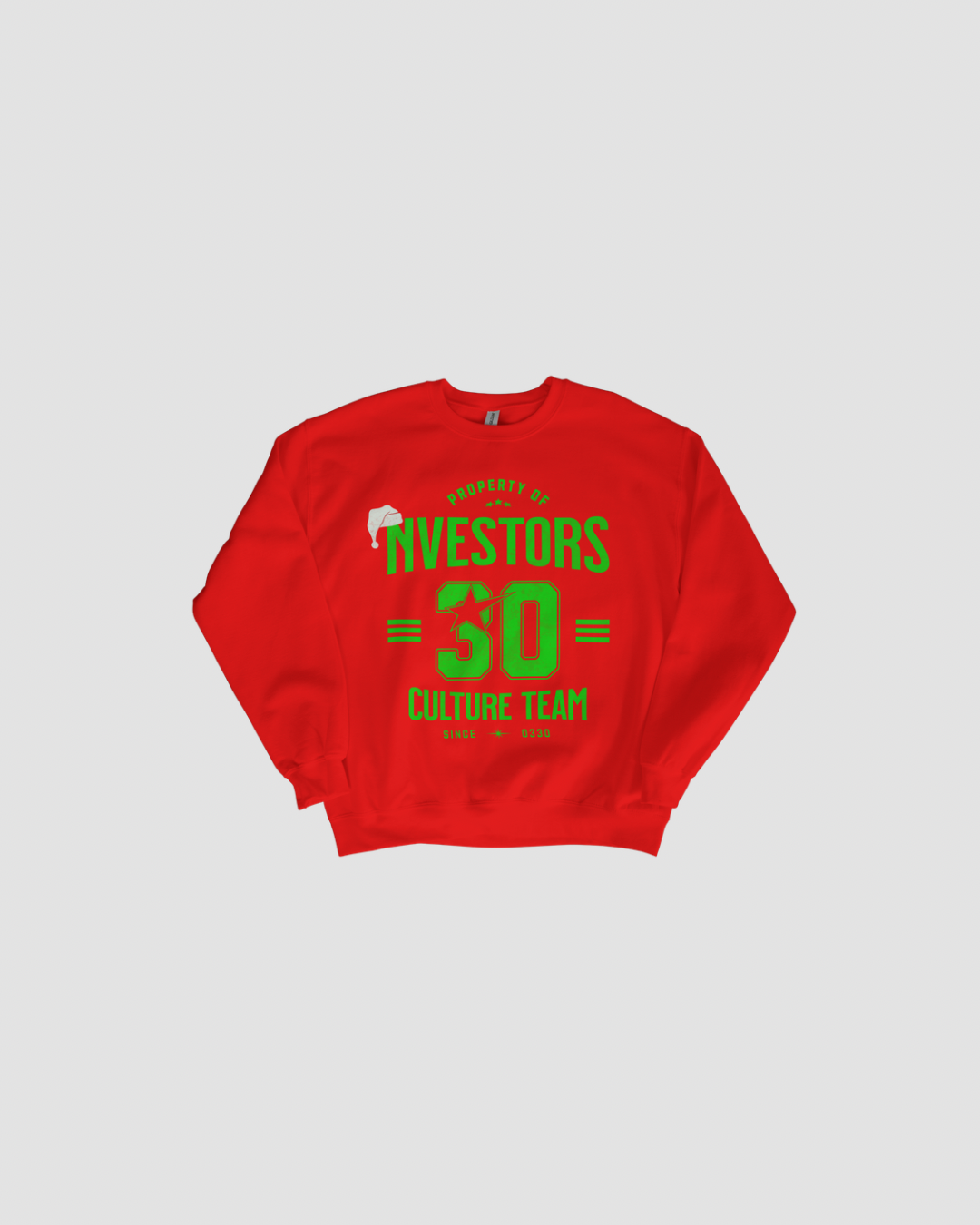 (LIMITED) NVestors Culture Team — Christmas Crewneck