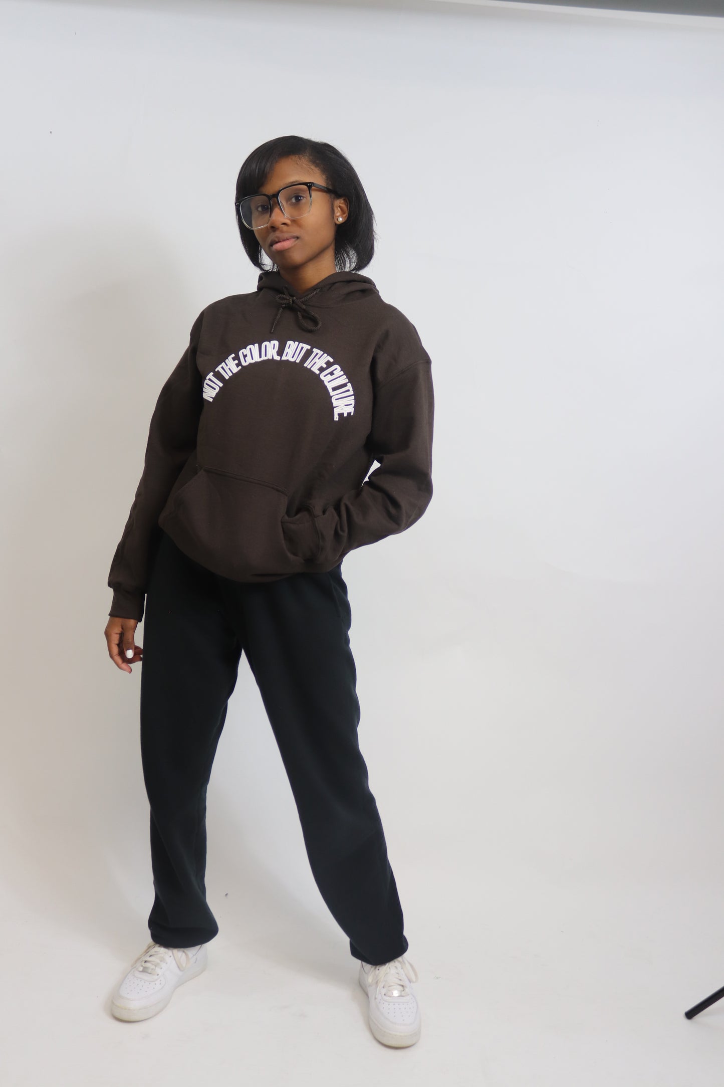 Not The Color. But The Culture. - Motto Unisex Hoodie