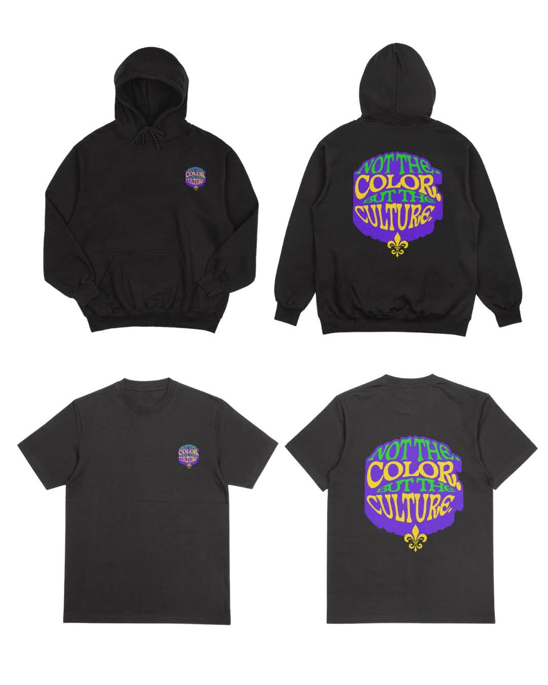 Mardi Gras Culture Bundle (Tee + Hoodie) — Preorder