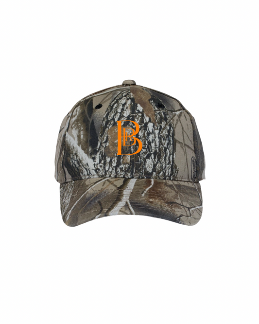 B.L.A.C.K. BY KAM - Camo Logo Cap