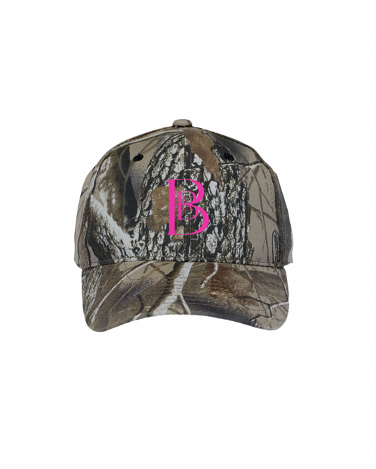 B.L.A.C.K. BY KAM - Camo Logo Cap